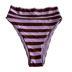 NWOT Aerie Hi Cut Cheeky Bathing Suit Swim Bikini Bottom size Small